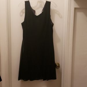 Blue/Black shimmer dress